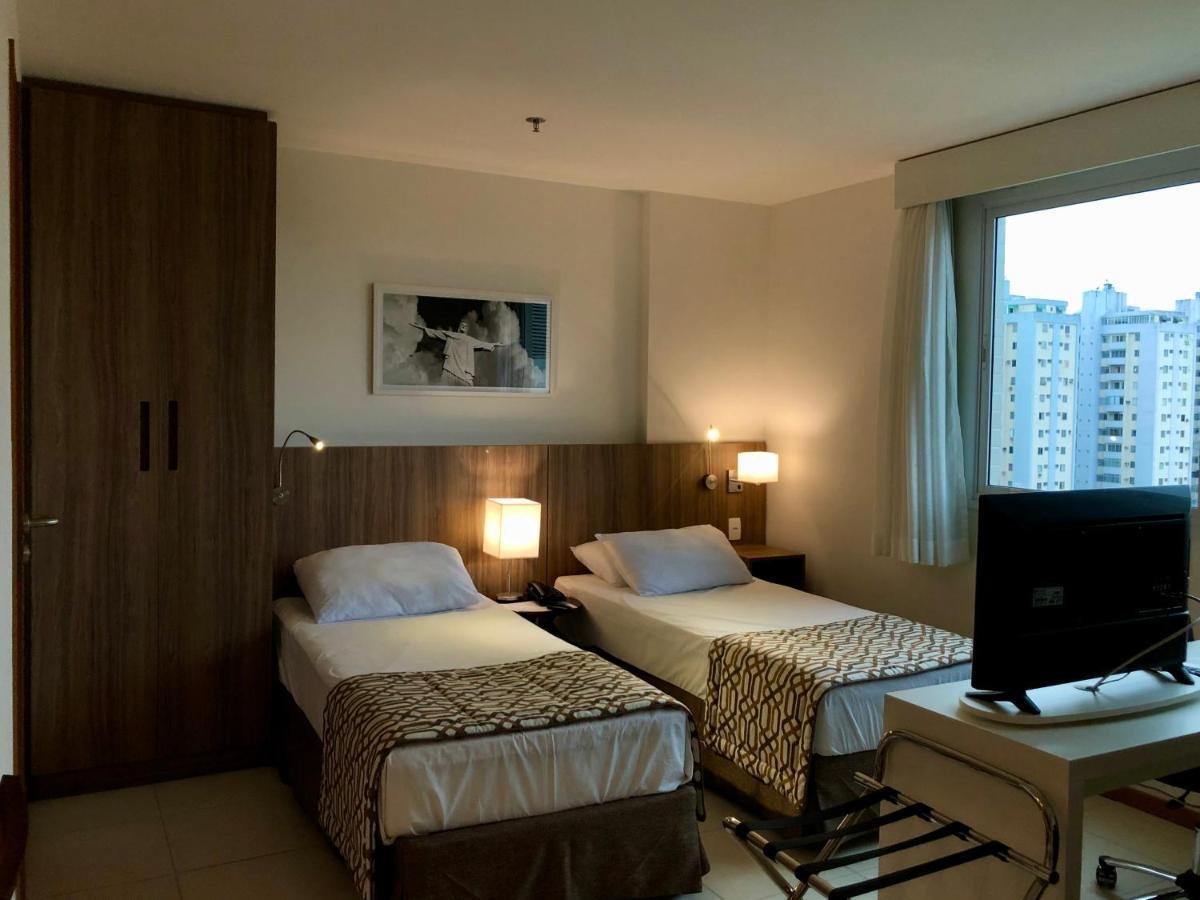 Flat Pensado Para Sua Tranquilidade E Alegria กัมโปส โดส กอยตากาเซส ภายนอก รูปภาพ